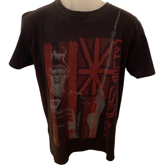 𝅺quiksilver Hawaiian Warrior Hawaii Flag Men Tee Shirt - Picture 2 of 7